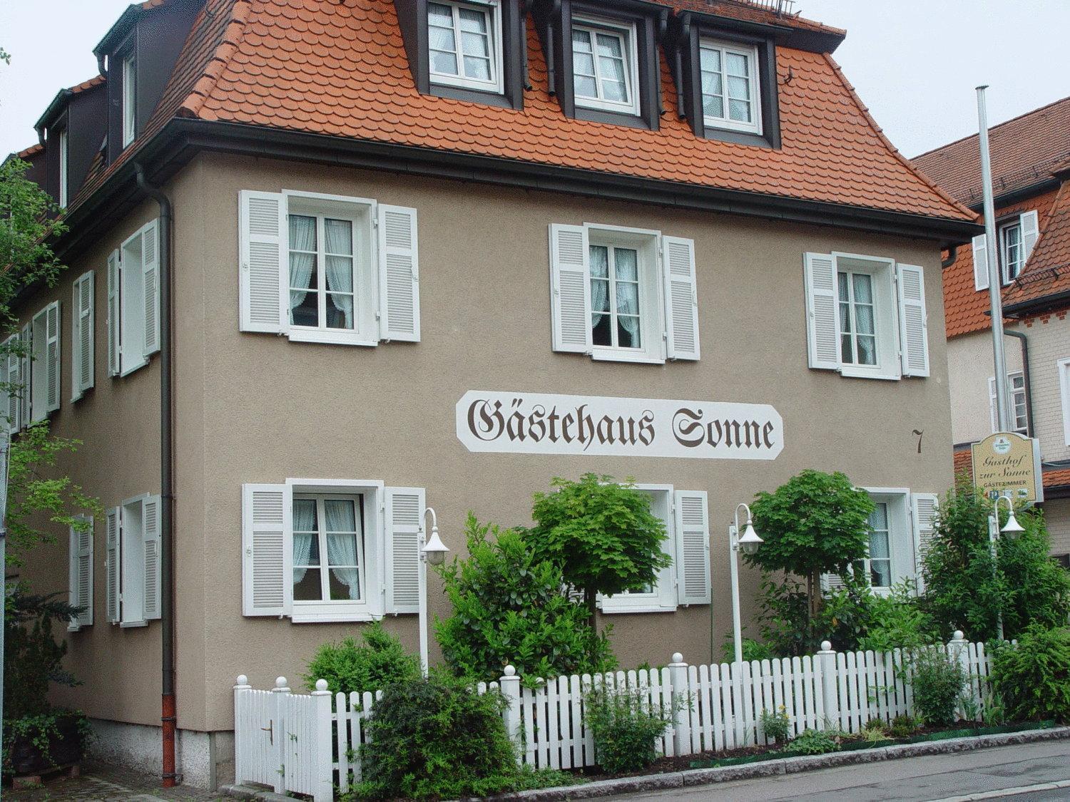Gasthof Zur Sonne Stuttgart Kültér fotó