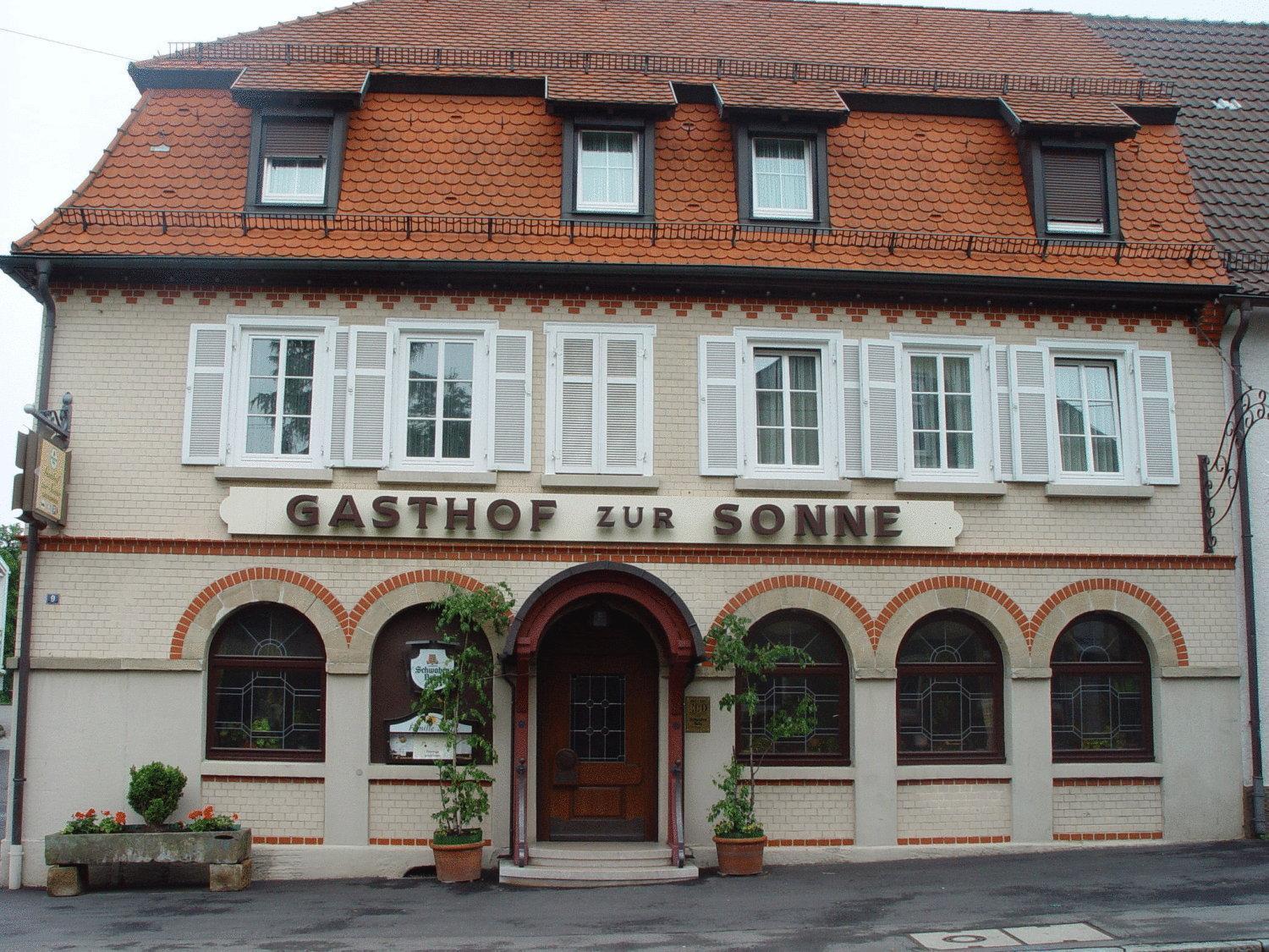 Gasthof Zur Sonne Stuttgart Kültér fotó
